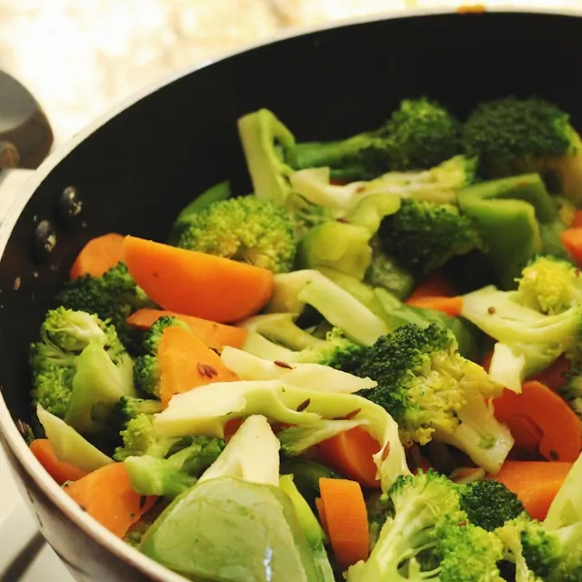 Verduras salteadas