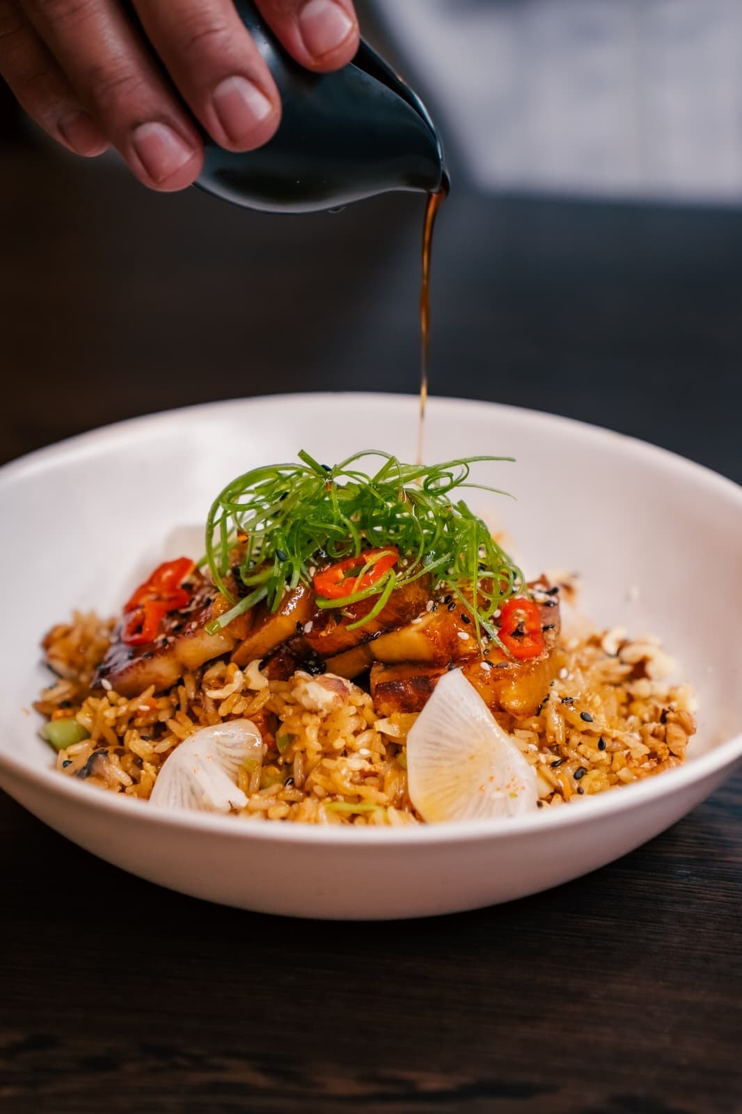 Arroz Chaufa con Panceta