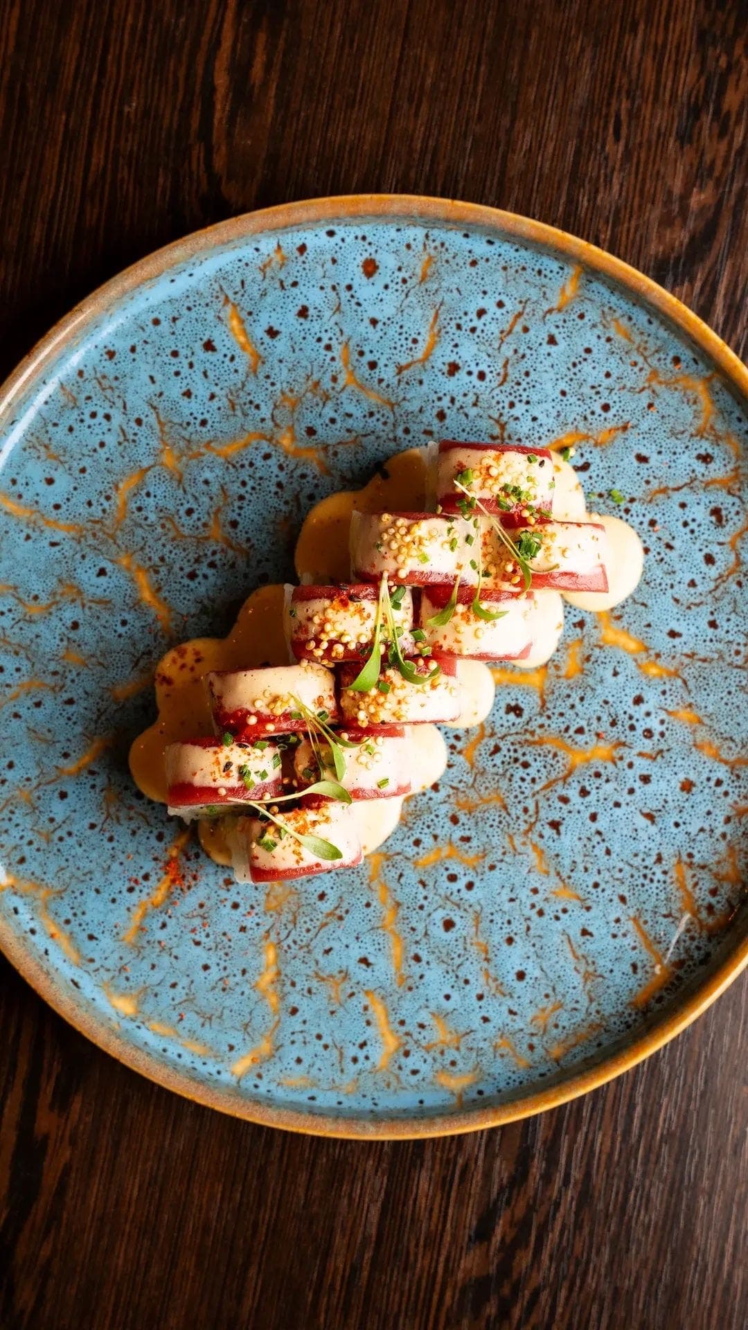 Maki Acevichado de Atún Rojo