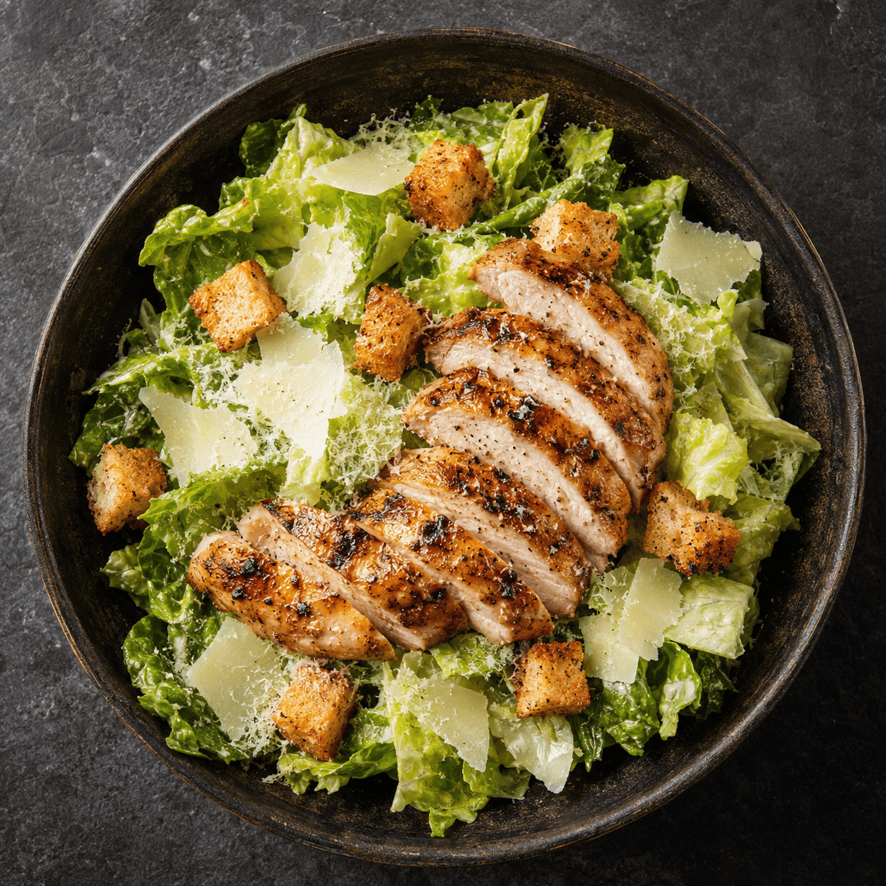 Ensalada César de Pollo o Gambas