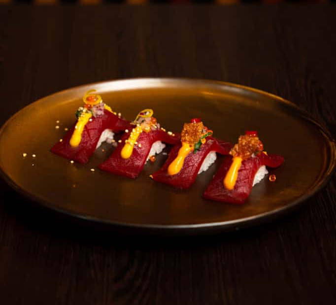 Nigiri Platter de Atún Rojo del Día (4 ud)