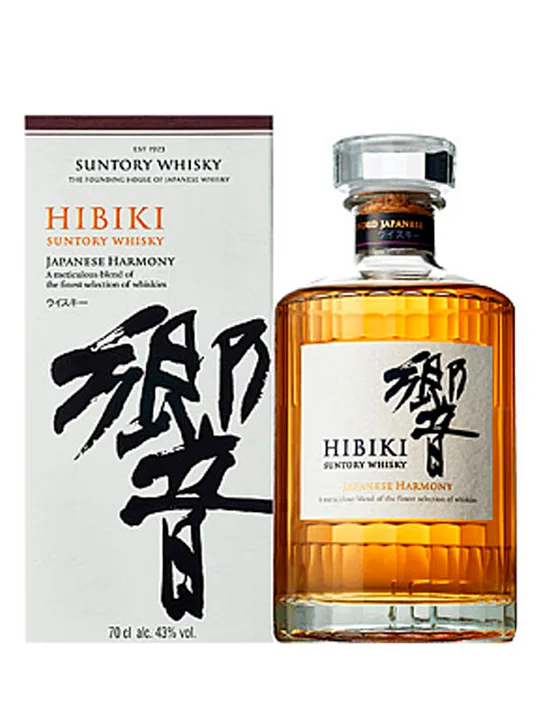 Pack Hibiki Japanese Harmony + Soda, Ginger Ale o Agua Mineral + Hielo