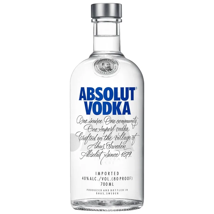 Pack Absolut Night + 7UP, Naranja o Tónica + Hielo